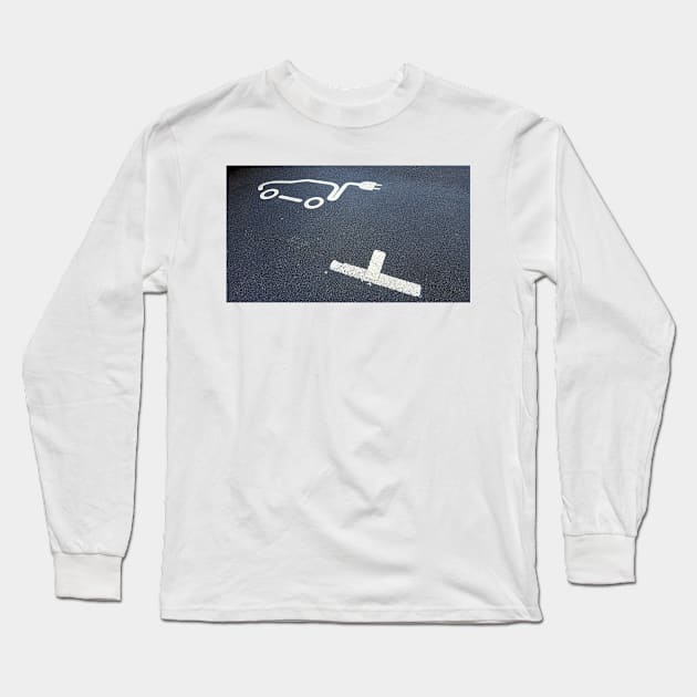 JUST PLUG ME IN ; OFF I GO Long Sleeve T-Shirt by mister-john